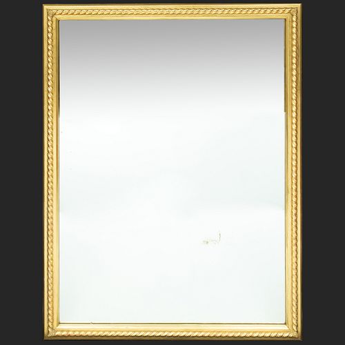 MODERN ROPE TWIST GILTWOOD MIRROR4 3b8eb8