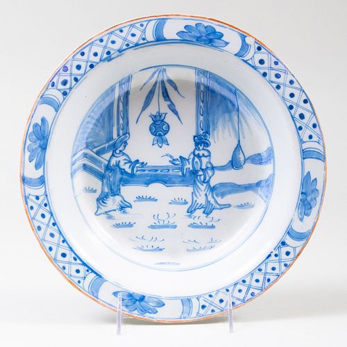 DELFT BLUE AND WHITE SOUP PLATE10 3b8ec7