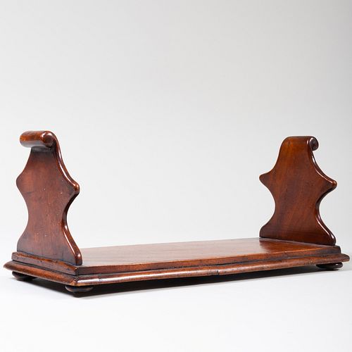 ENGLISH MAHOGANY BOOK STAND7 1/4