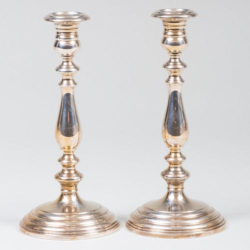 PAIR OF GORHAM SILVER CANDLESTICKSMarked 3b8f43