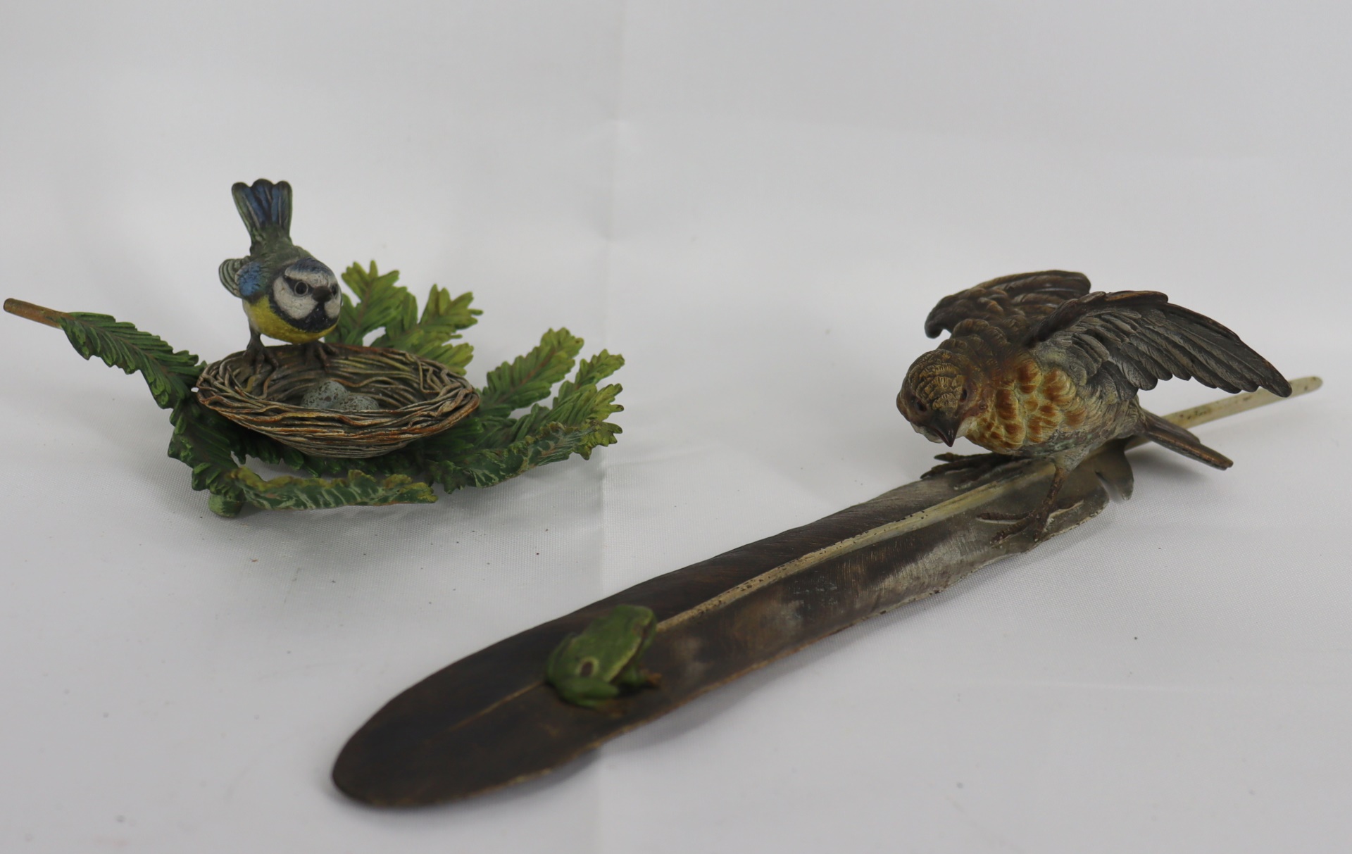 2 COLD PAINTED AUSTRIAN BRONZES