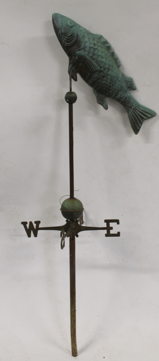 ANTIQUE FISH WEATHERVANE From 3b8ff5