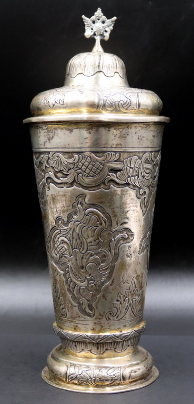 SILVER 18TH C RUSSIAN SILVER LIDDED 3b90fb