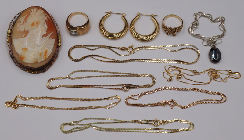 JEWELRY ASSORTED 14KT GOLD JEWELRY 3b9179