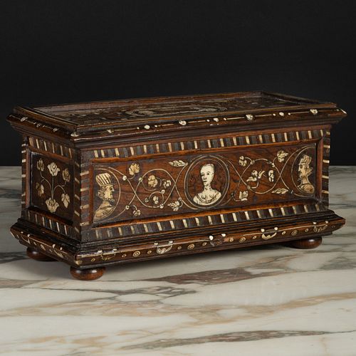 ITALIAN BONE INLAID WALNUT BOXThe 3b917d