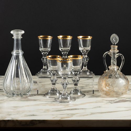 ASSEMBLED CONTINENTAL GLASS DRINKWARE