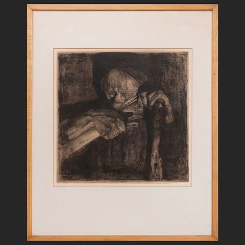 KATHE KOLLWITZ (1867-1945): BEIM