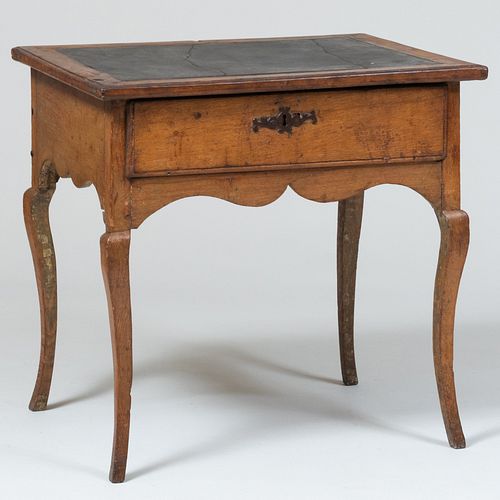 LOUIS XV PROVINCIAL OAK AND SLATE SIDE