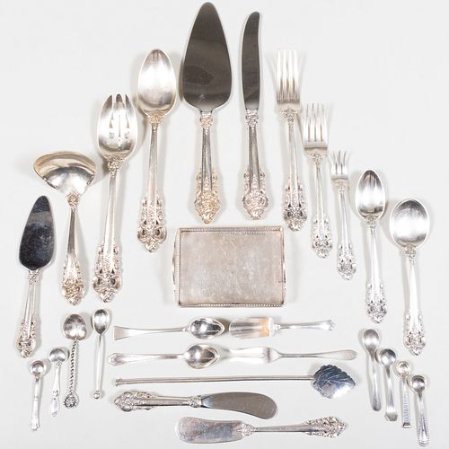 WALLACE SILVER FLATWARE SERVICE 3bbb24