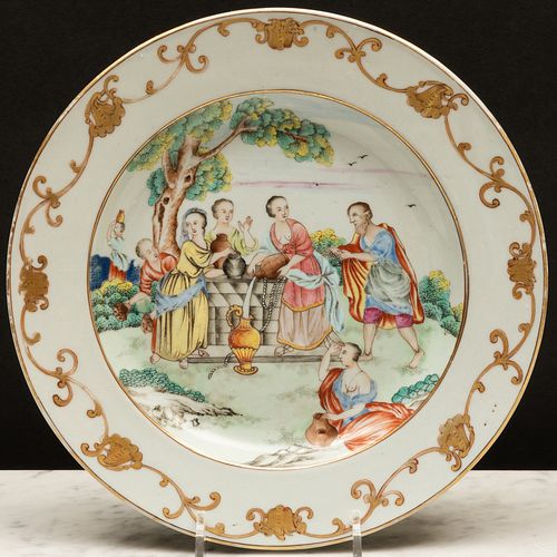 CHINESE EXPORT PORCELAIN FAMILLE 3bbcb9