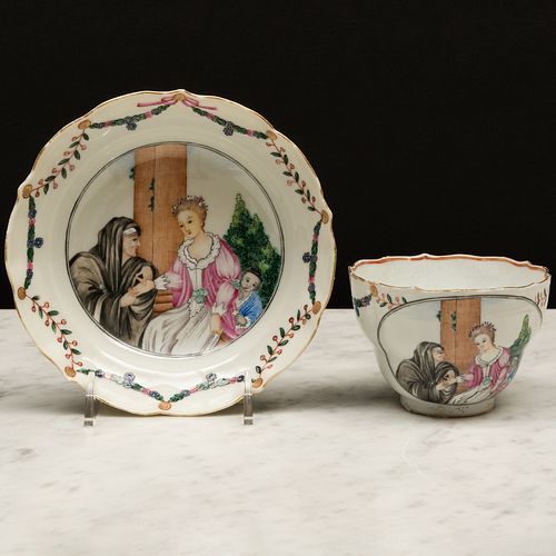 CHINESE EXPORT PORCELAIN 'FORTUNE