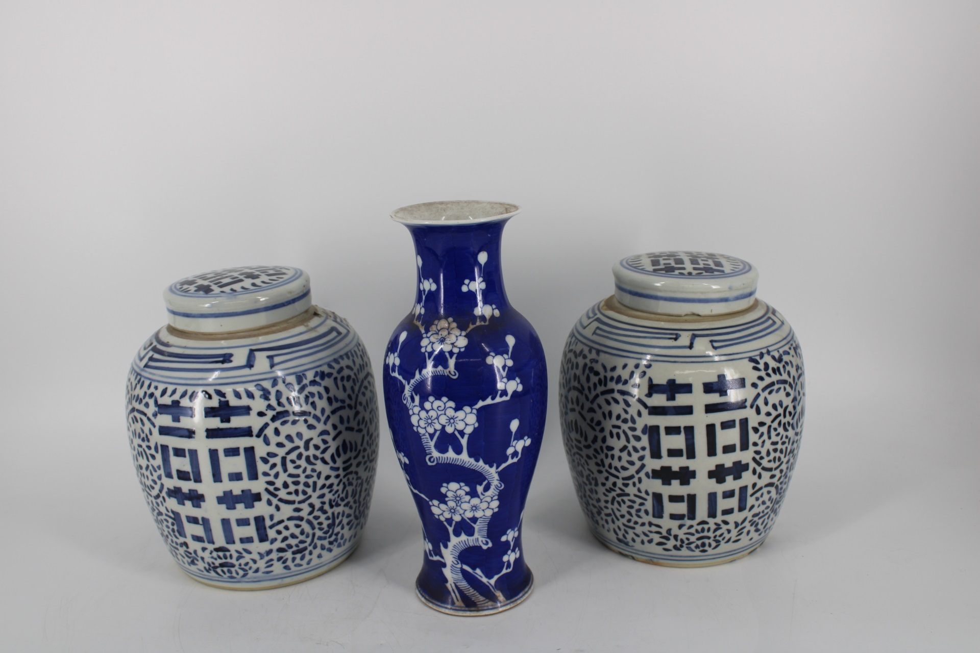 LOT OF ANTIQUE CHINESE BLUE WHITE 3bbe55