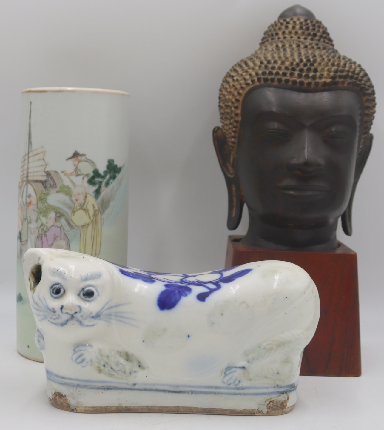 ANTIQUE/VINTAGE ASIAN GROUPING. Includes