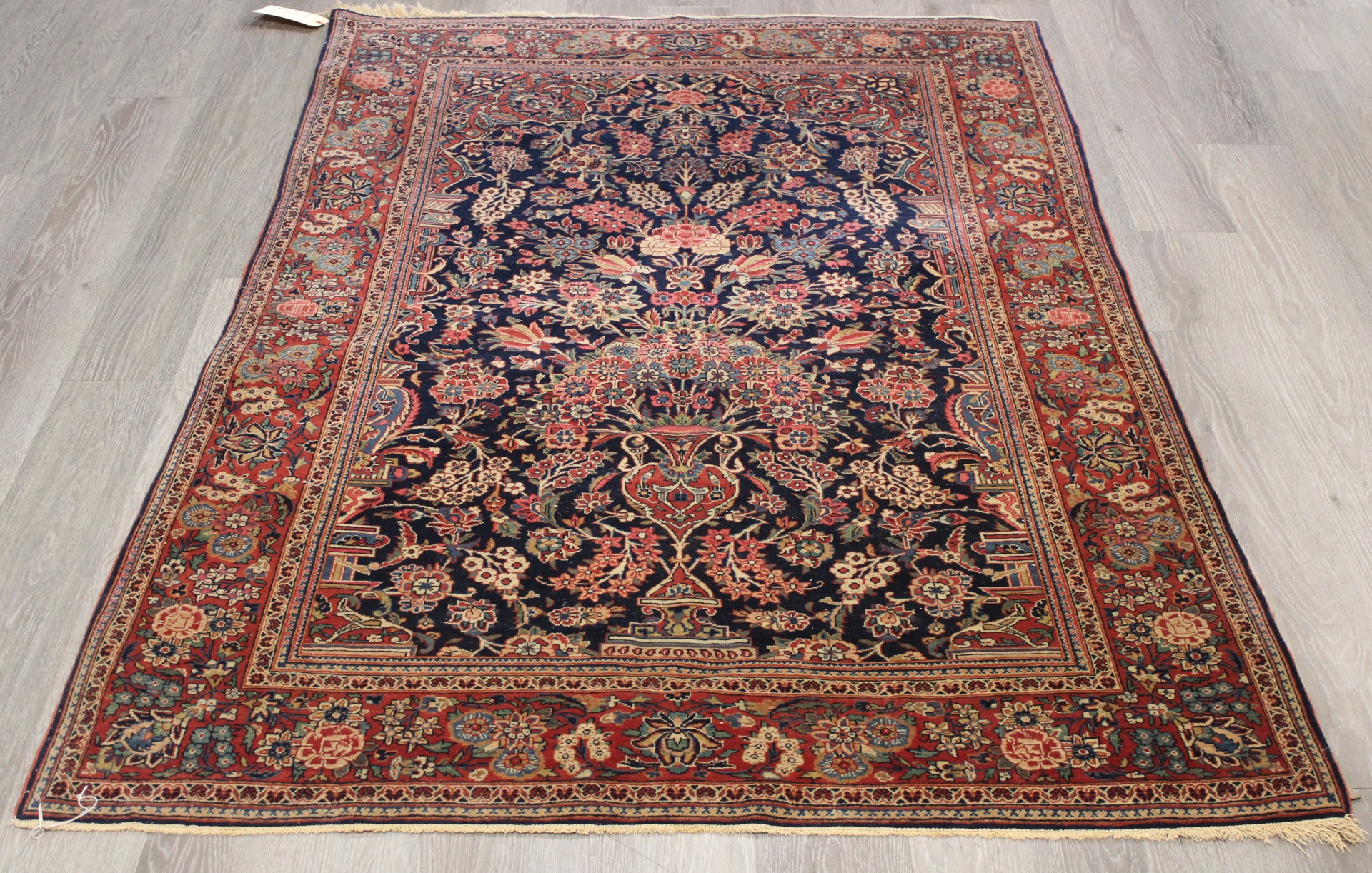 ANTIQUE AND FINELY WOVEN KASHAN
