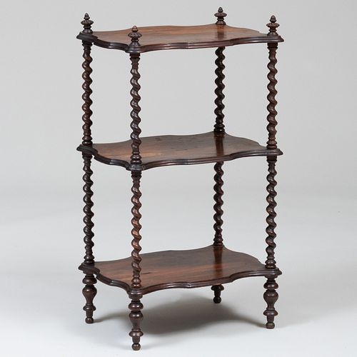 ROCOCO REVIVAL ROSEWOOD THREE TIER 3bbfb2