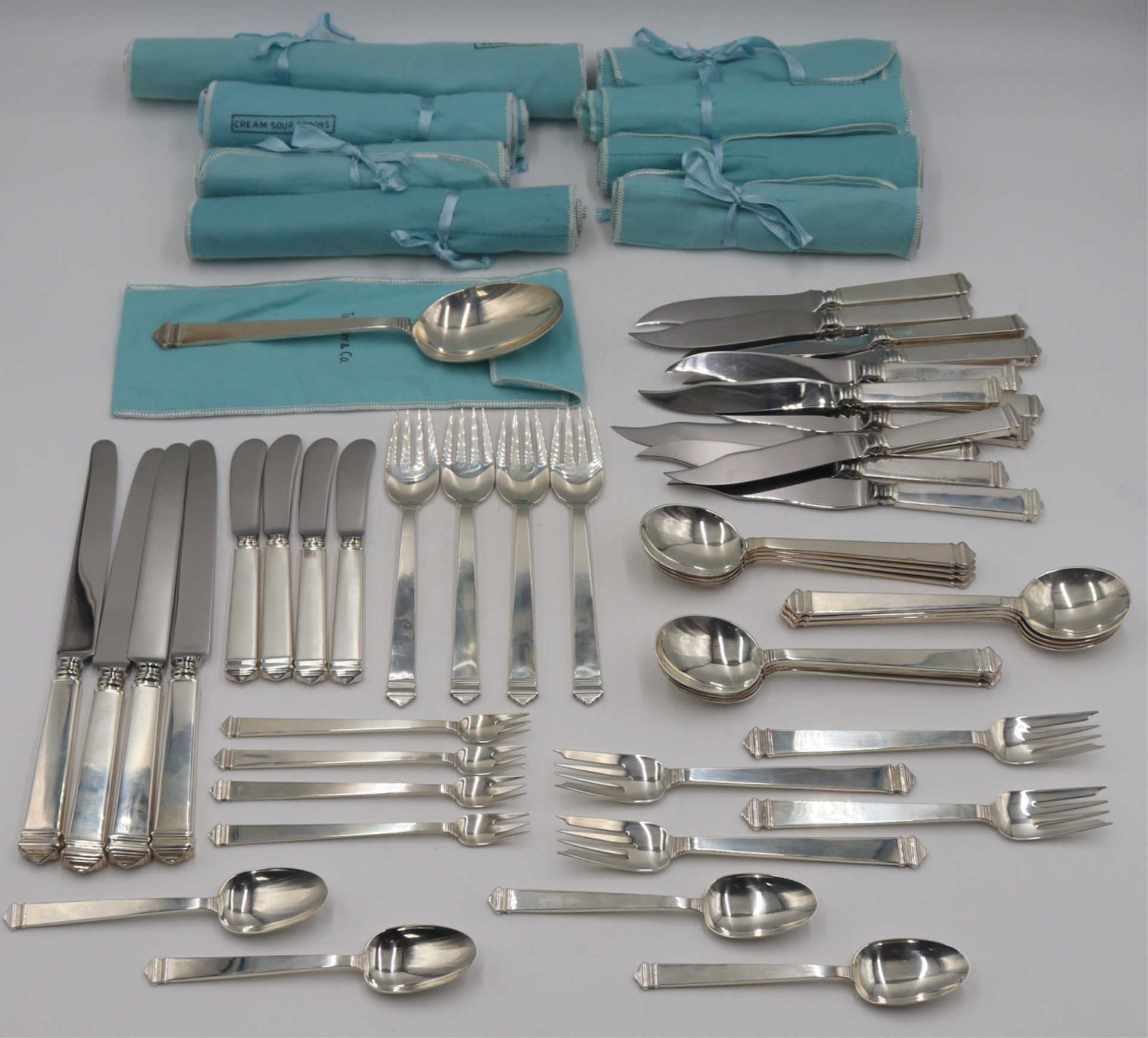 STERLING. 49 PCS OF TIFFANY & CO.