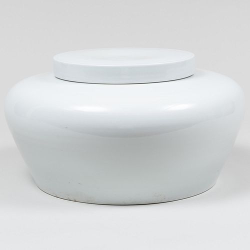 CONTEMPORARY BO-JIA WHITE GLAZED