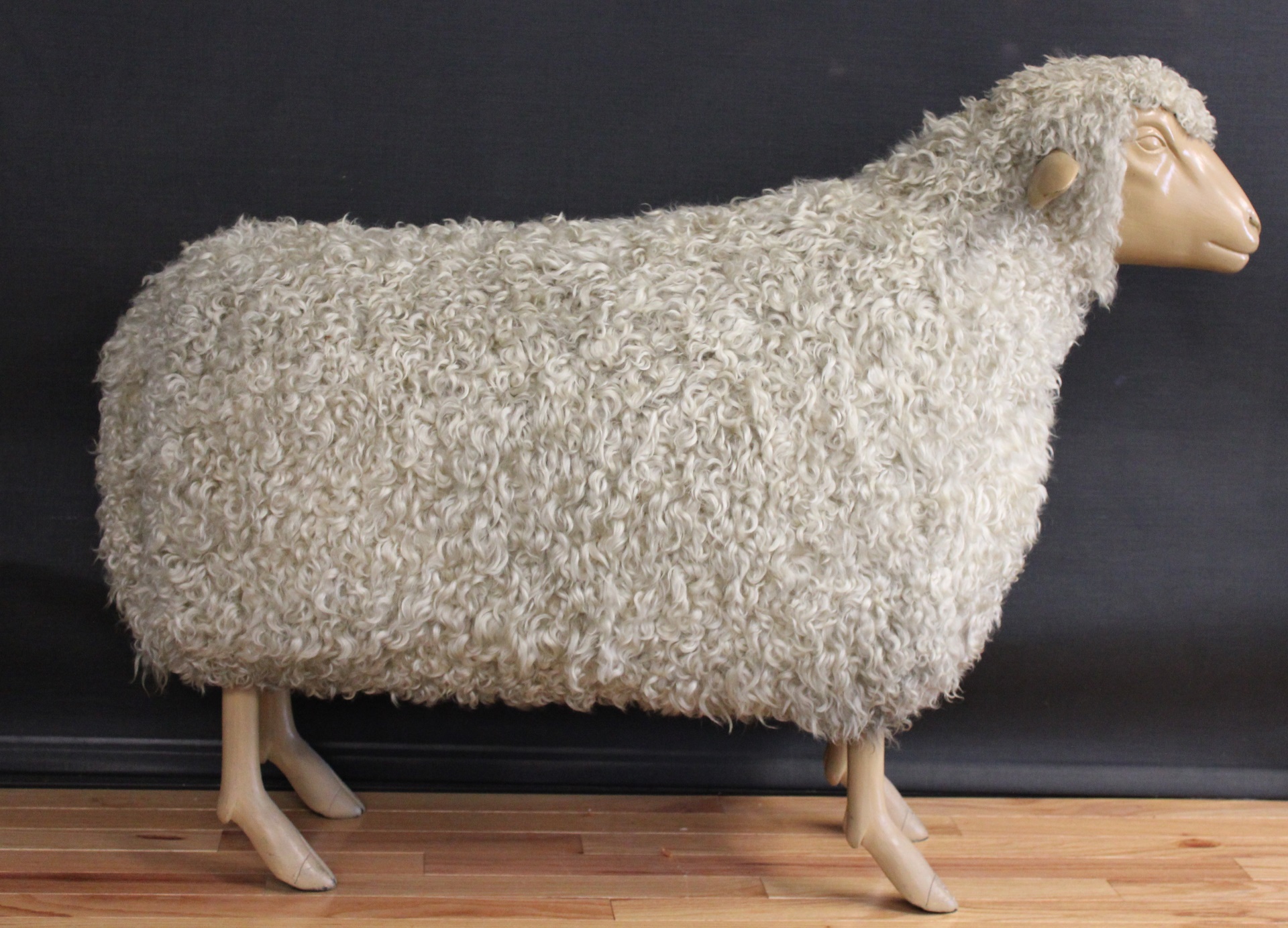 SHEEP SCULPTURE, MANNER OF FRANCOIS-XAVIER