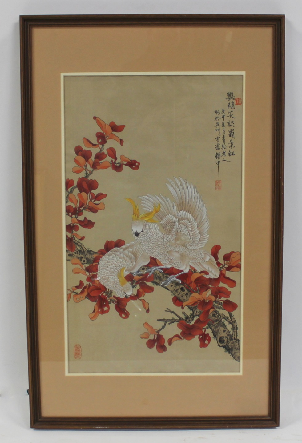 SIGNED CONTEMPORARY ASIAN PAINTING 3bc23f