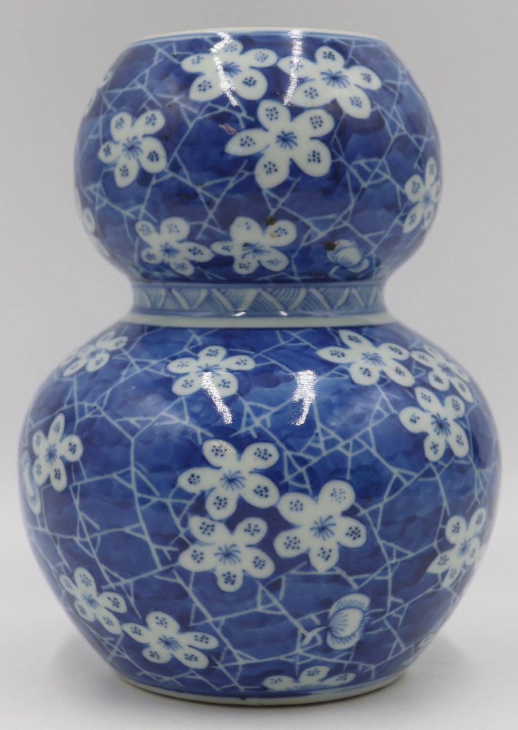 CHINESE BLUE AND WHITE DOUBLE GOURD 3bc248