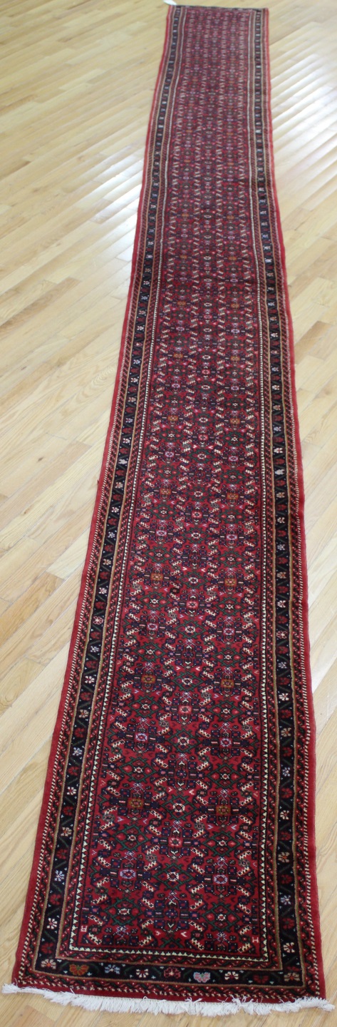 VINTAGE AND HAND WOVEN WOVEN RUNNER  3bc279