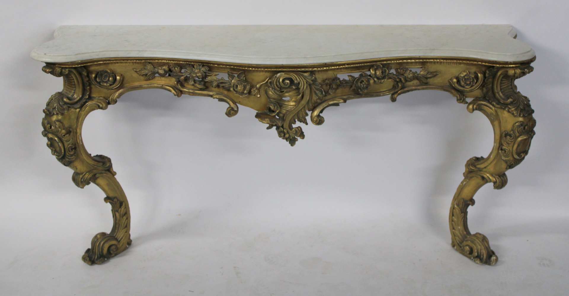 ANTIQUE FINELY CARVED GILTWOOD 3bc297