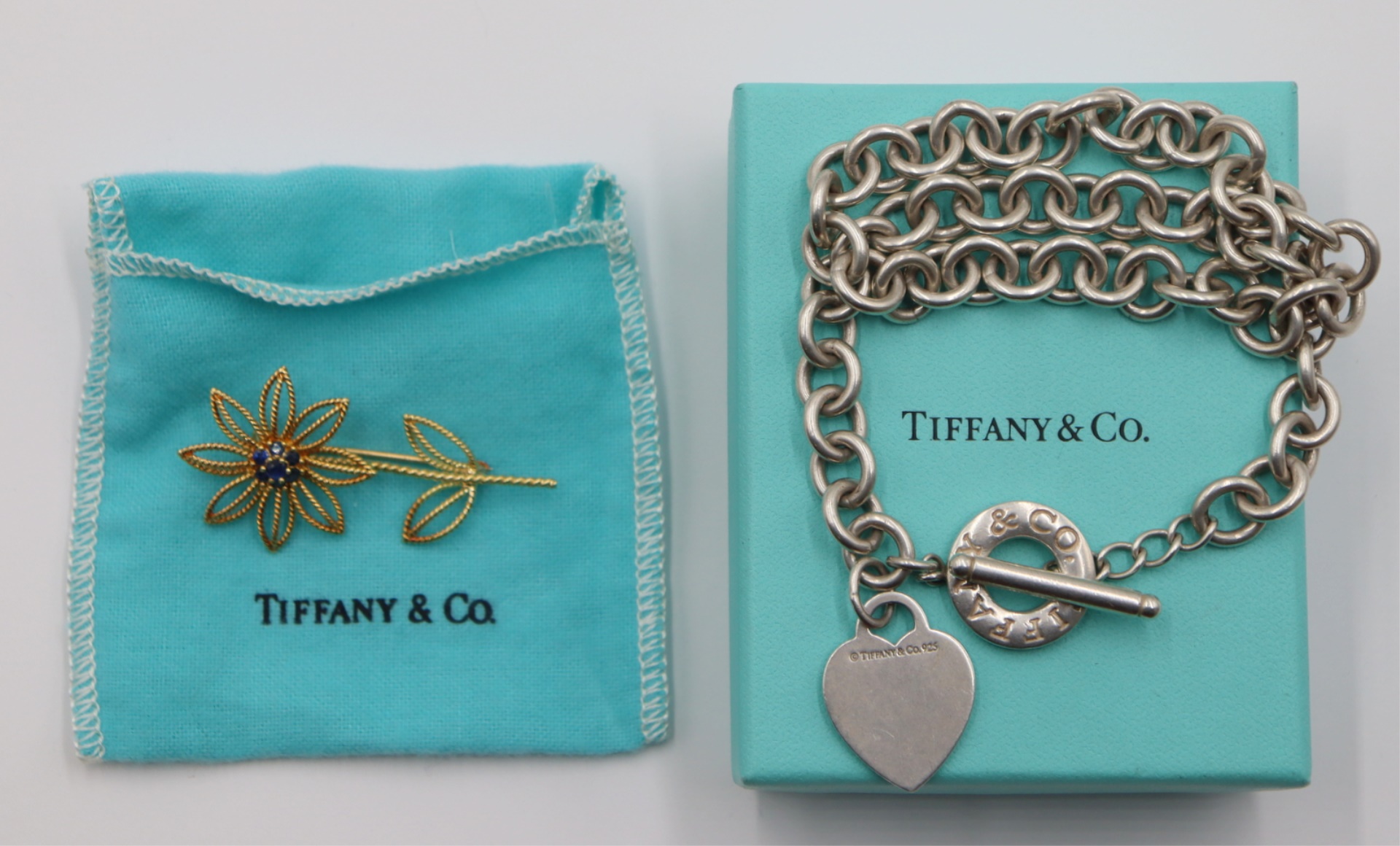 JEWELRY. TIFFANY & CO. GOLD & STERLING