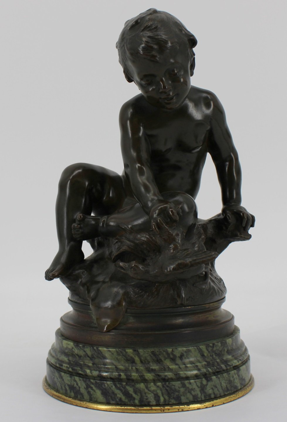 AUGUSTE MOREAU (FR 1826 - 1897) BRONZE