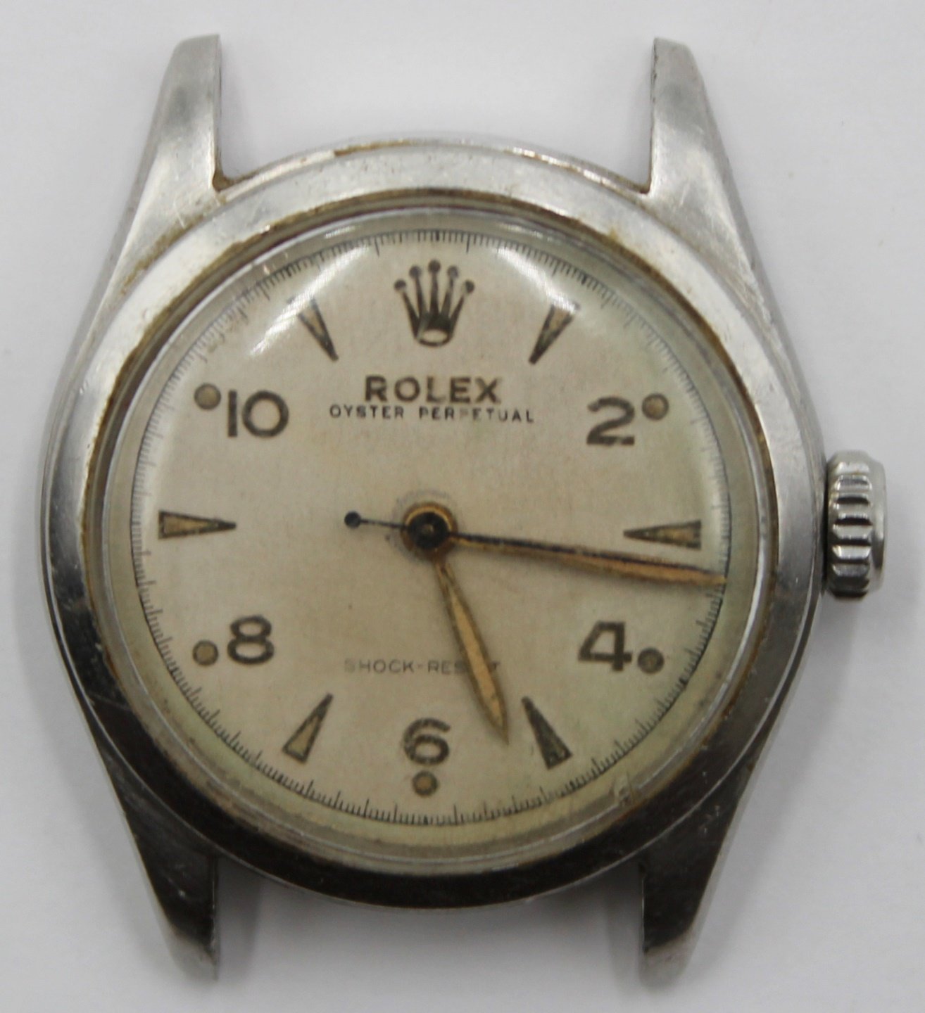 JEWELRY. VINTAGE MENS ROLEX PERPETUAL.