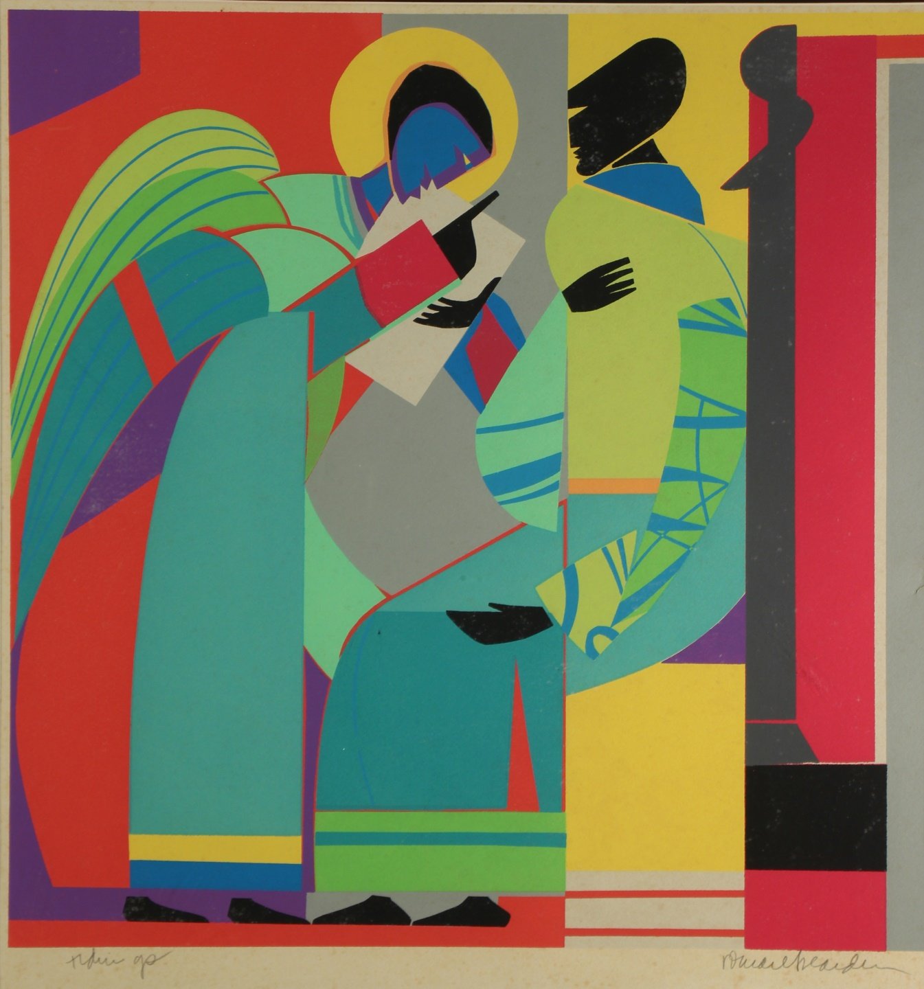 ROMARE BEARDEN AFRICAN AMERICAN  3bc5e9