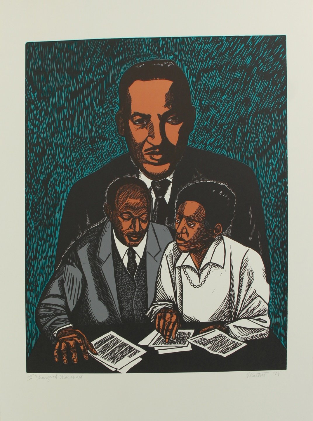 ELIZABETH CATLETT AFRICAN AMERICAN  3bc5eb