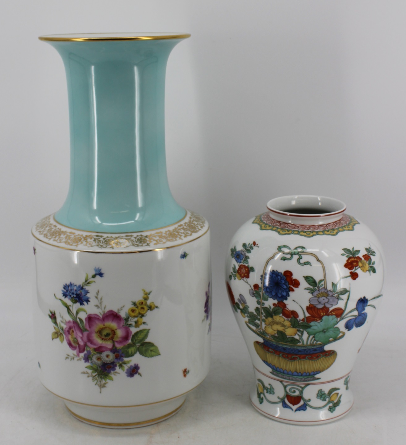 LARGE GERMAN PORCELAIN & A ROSENTHAL