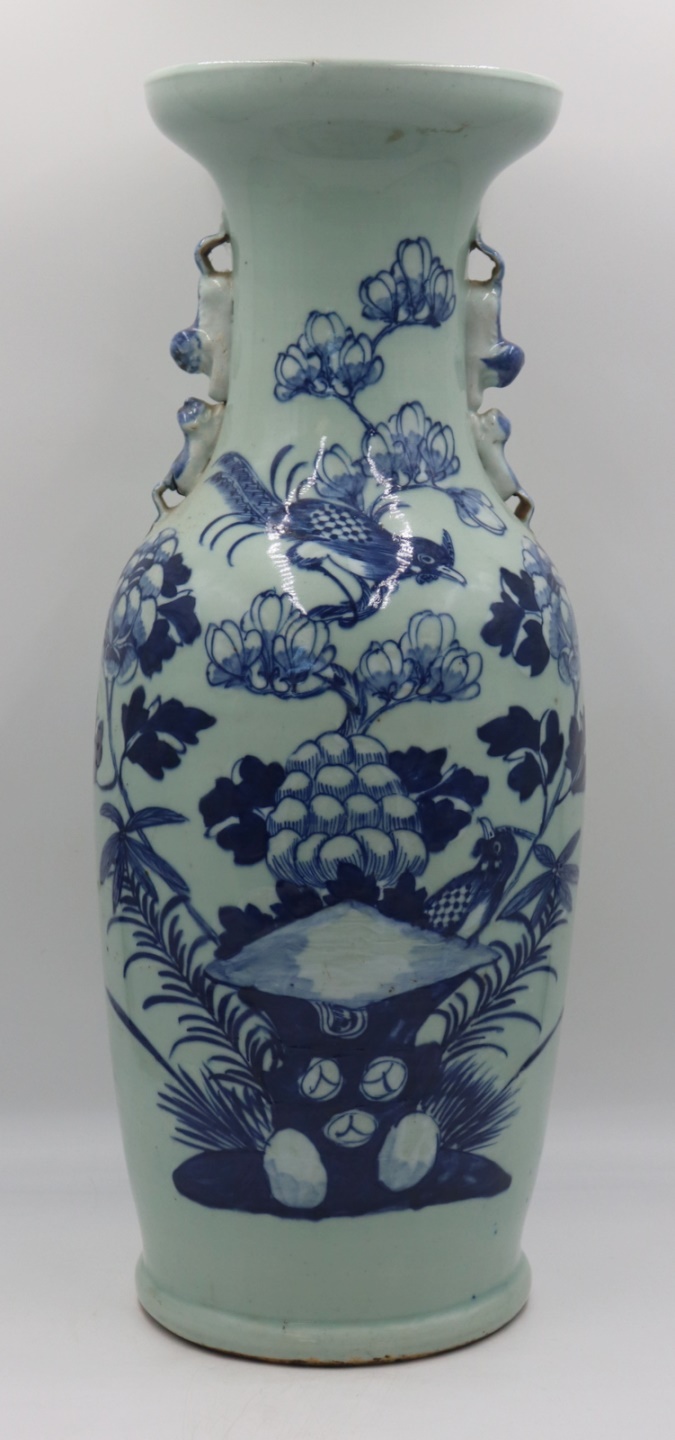 CHINESE BLUE AND WHITE CELADON 3bc6b2