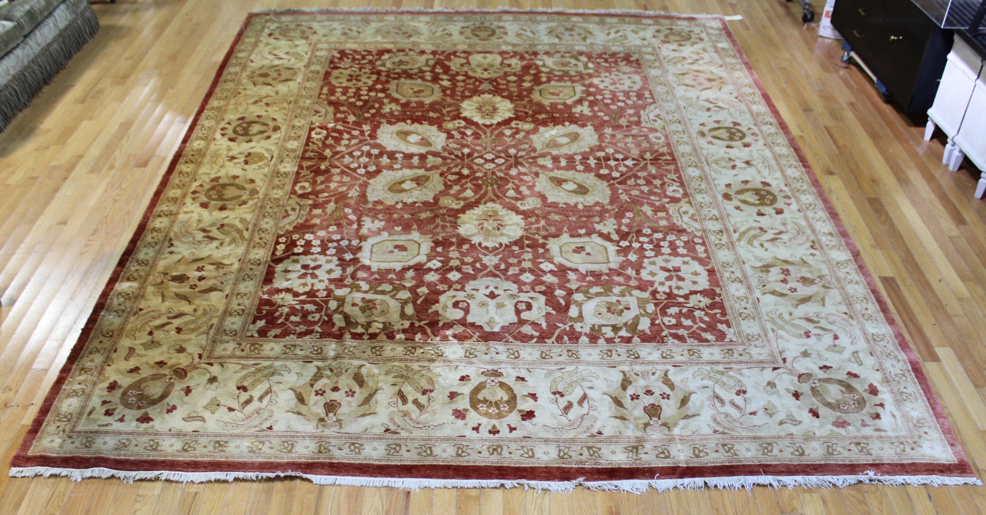 VINTAGE AND FINELY HAND WOVEN ROOMSIZE 3bc6d6