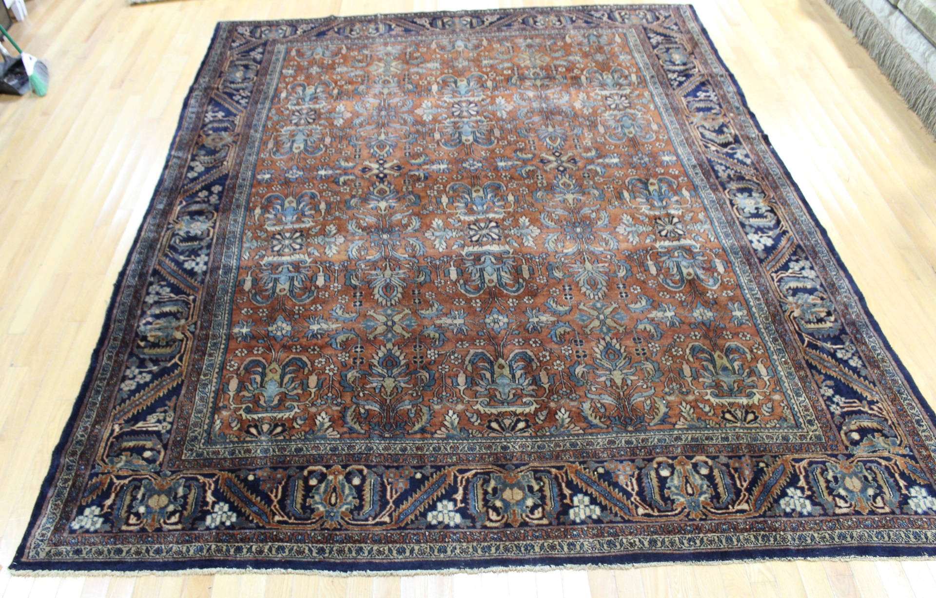 ANTIQUE AND FINELY HAND WOVEN ROOMSIZE 3bc6dd