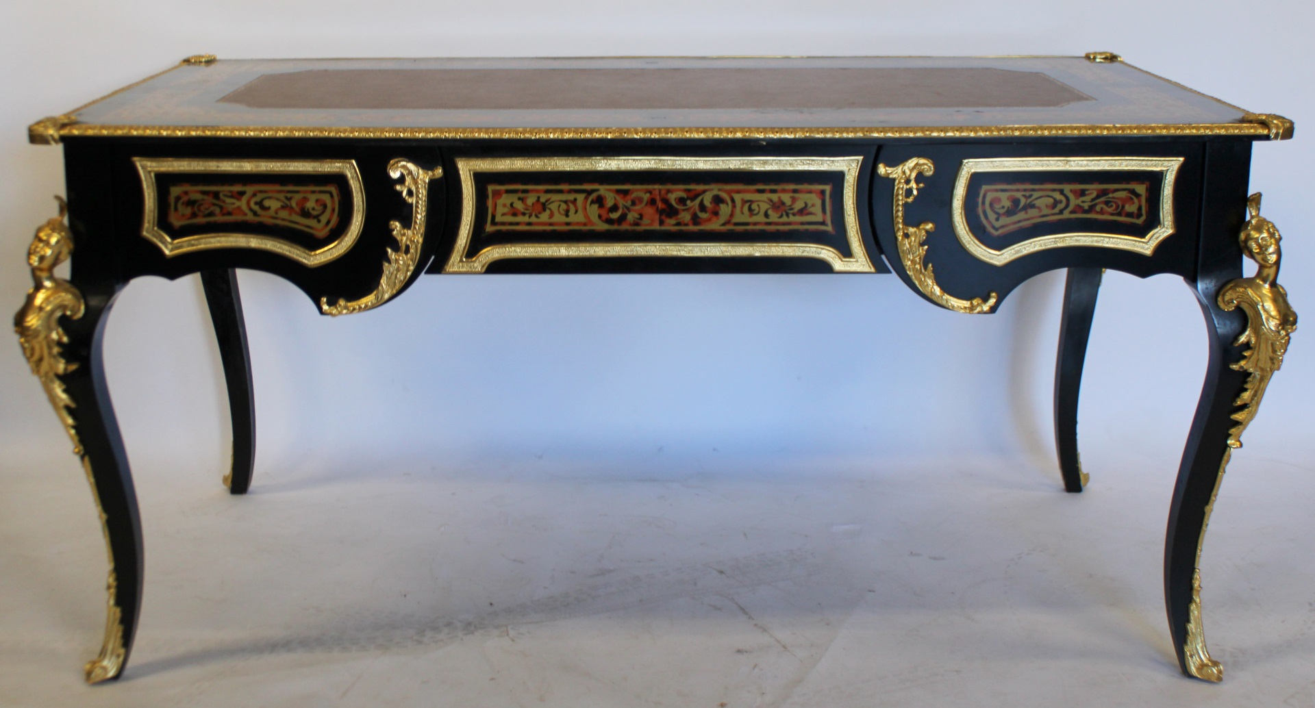 VINTAGE BRONZE MOUNTED BOULLE STYLE 3bc711
