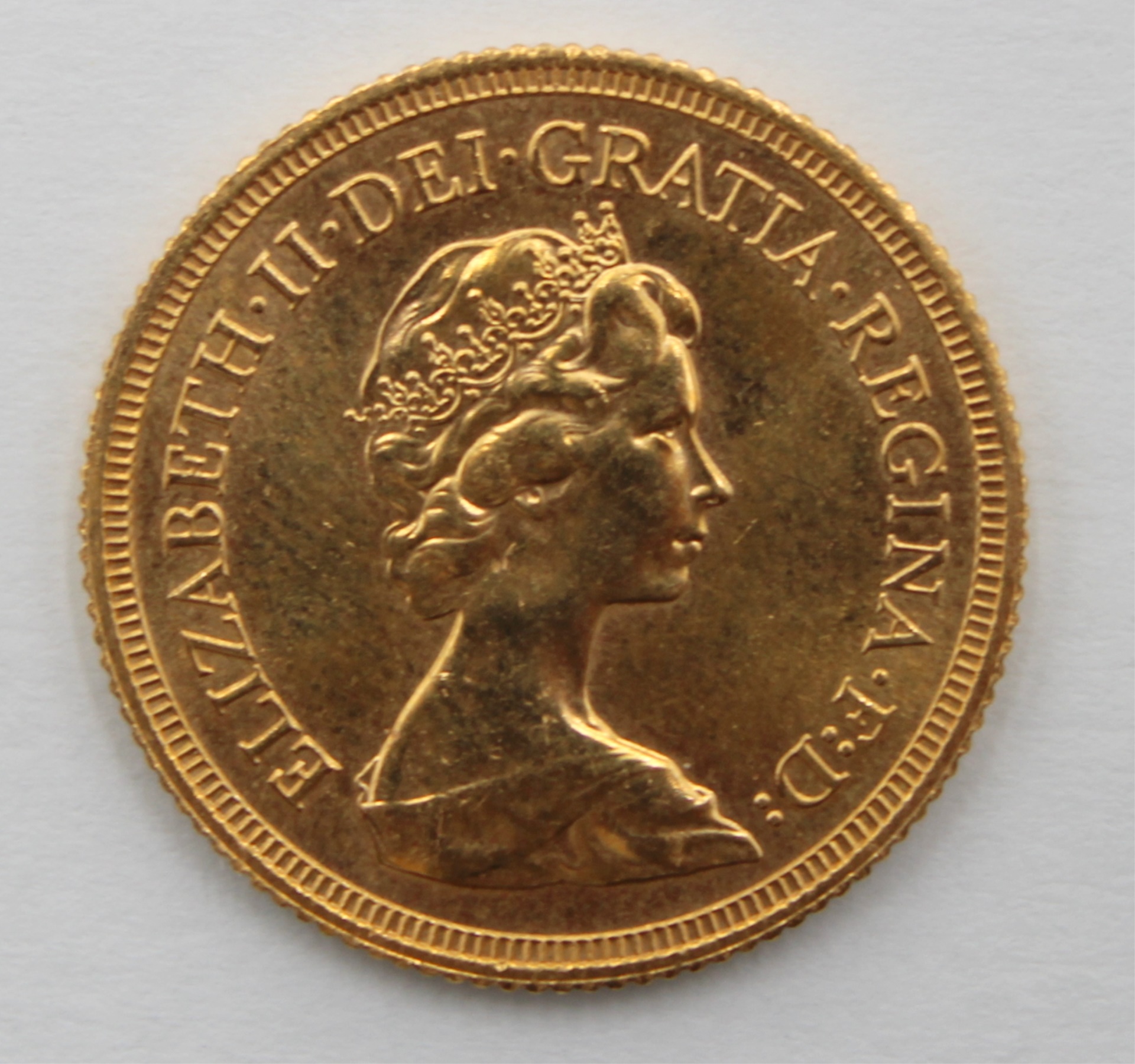 BULLION. 1979 ELIZABETH II GOLD