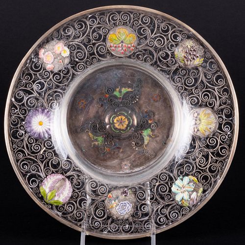 JAPANESE SILVER CLOISONNE AND 3bc7f6