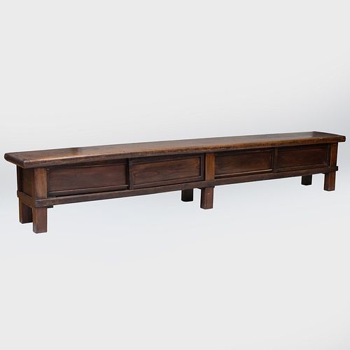 LARGE JAPANESE ELM BENCH20 in.