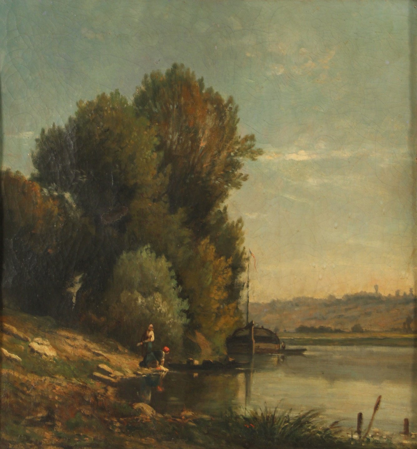 COROT MANNER OF Oil on canvas  3bc927