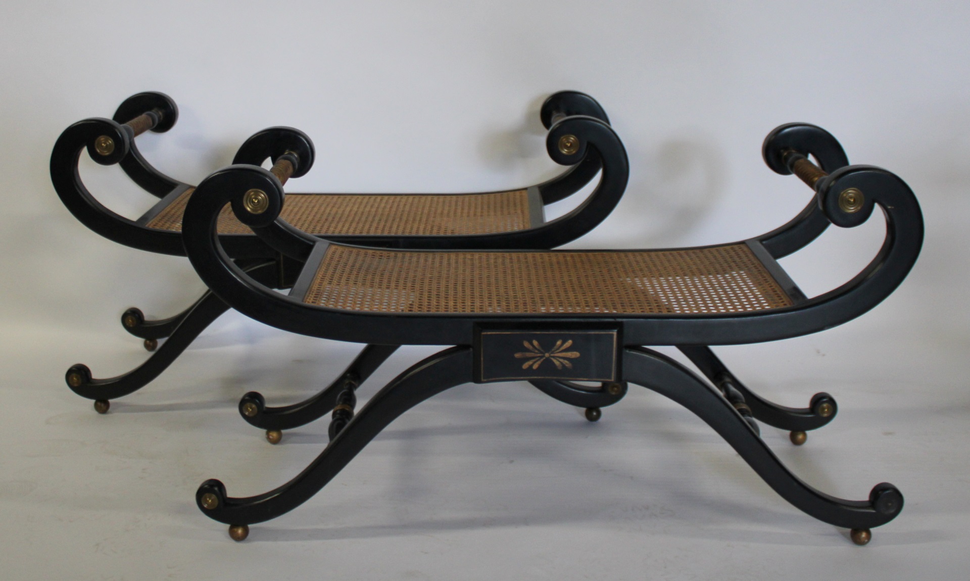 PR REGENCY STYLE EBONISED GILT 3bcb89