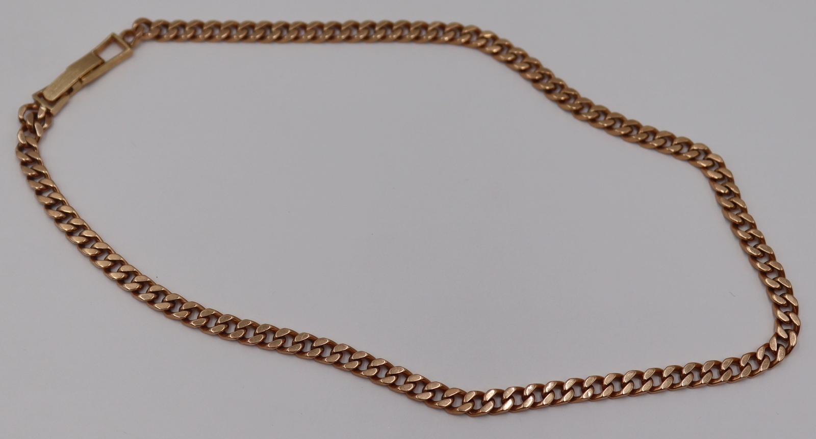JEWELRY 14KT ROSE GOLD CUBAN LINK 3bcc47