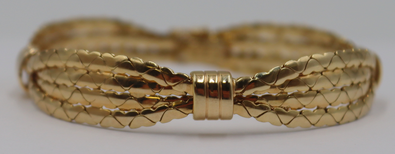 JEWELRY. ITALIAN 14KT GOLD ARTICULATED