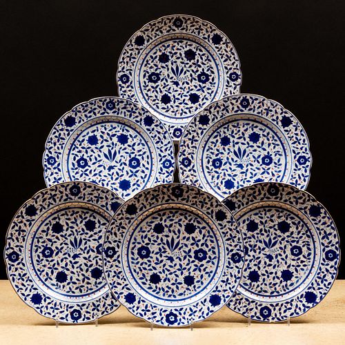 SET OF SEVENTEEN BERLIN PORCELAIN