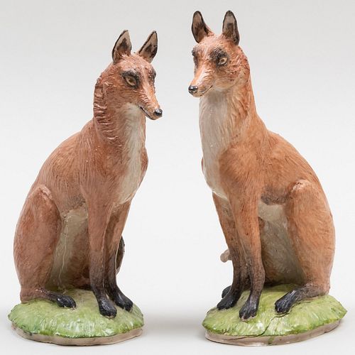 PAIR OF LADY ANNE GORDON PORCELAIN