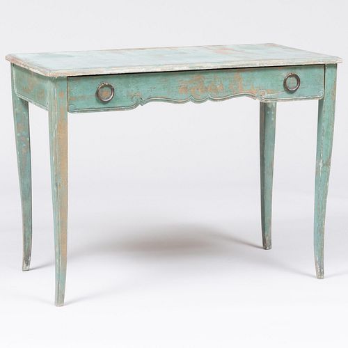 LOUIS XV STYLE PROVINCIAL BLUE