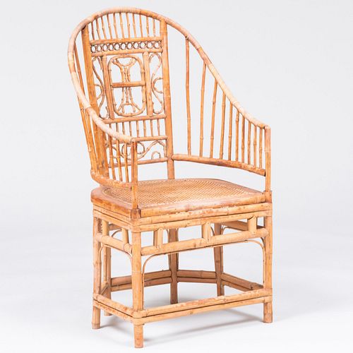 CHINESE BAMBOO AND CANED ARMCHAIR43 3bcdf6