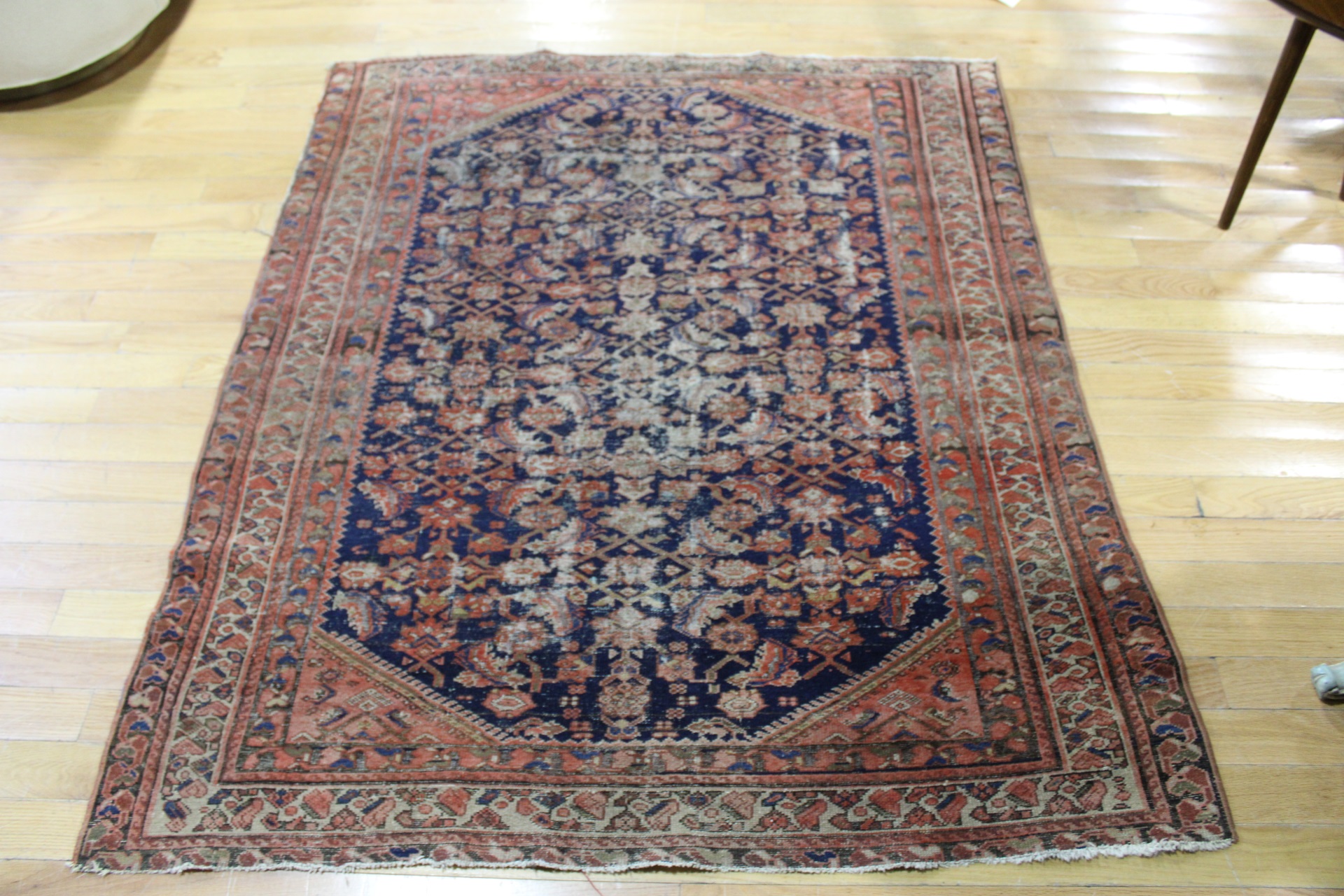 ANTIQUE AND FINELY HAND WOVEN AREA 3bcf42