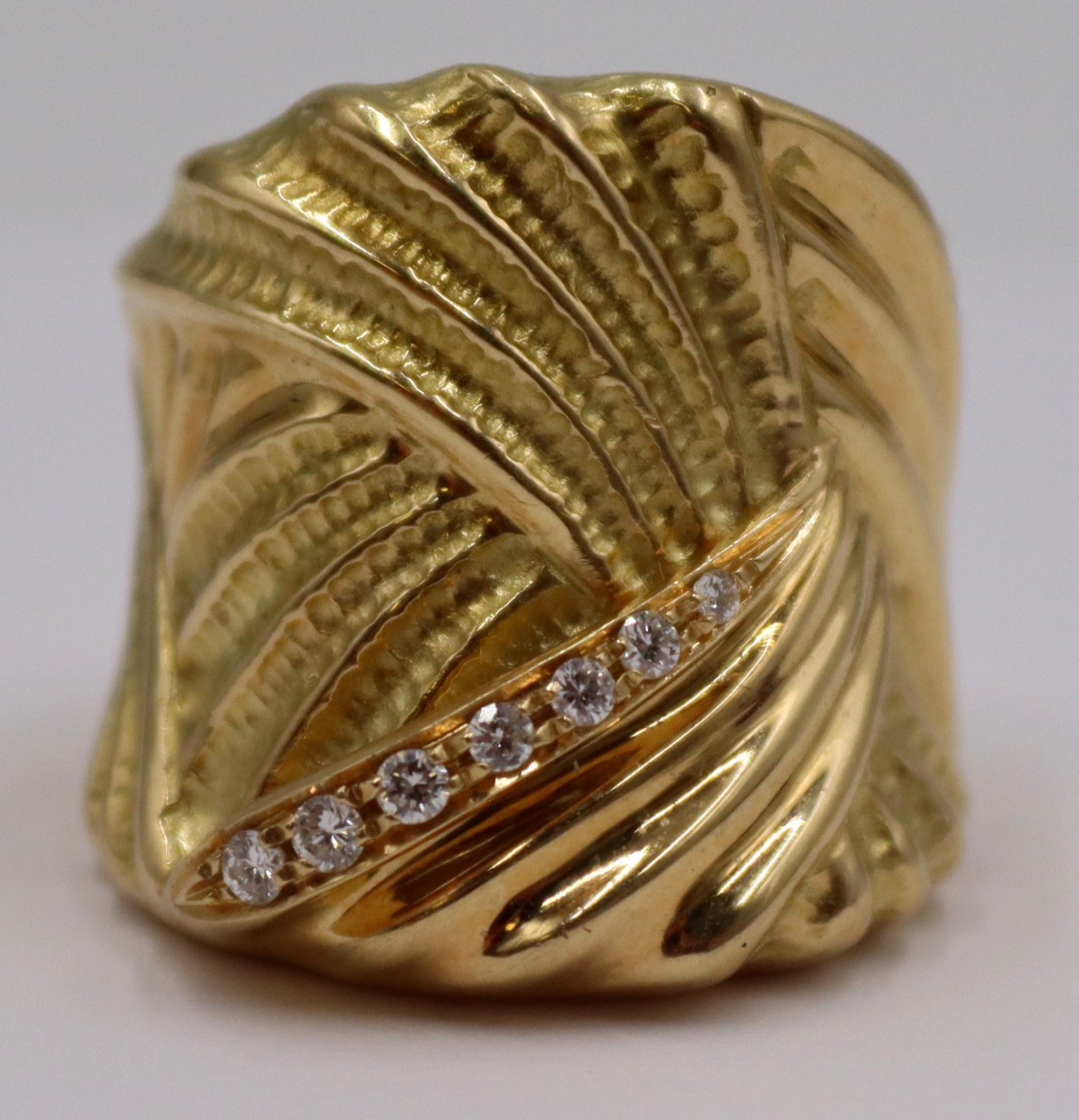 JEWELRY. SIGNED AUGUSTO 18KT GOLD