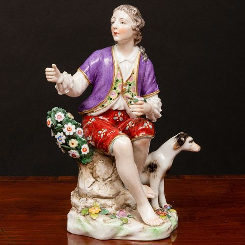 SAMSON PORCELAIN FIGURE OF A MAN